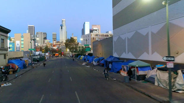 Los Angeles mayor works to tackle city’s homelessness crisis as nation focuses on affordable housing
