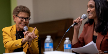 Karen Bass, Nithya Raman Trade Blame in LA Mayoral Debate as Post Columnist Flunks Both